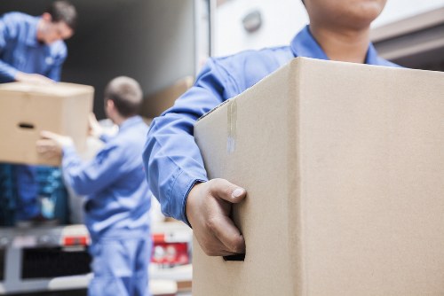 Home moving team planning a relocation in Uxbridge