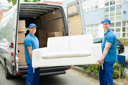 Removals van service for Uxbridge home moves
