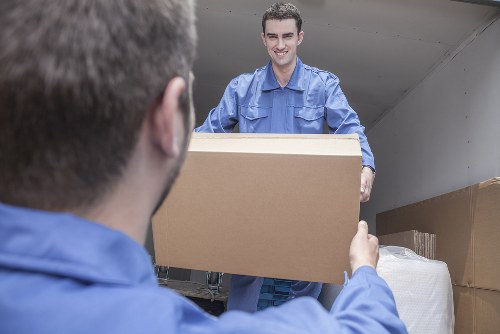 Local office moving team preparing a business relocation in Uxbridge