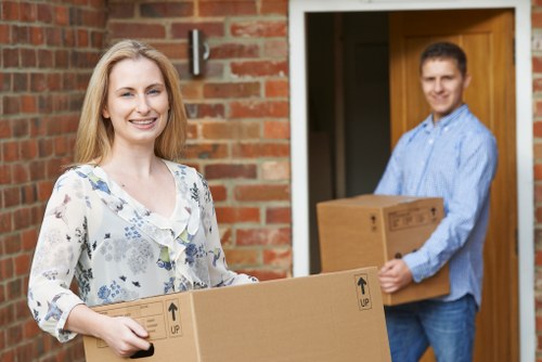 Uxbridge removals team organizing transport for a property move