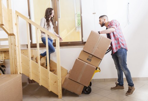 Moving day logistics for an office relocation in Uxbridge