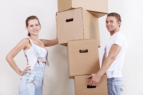 Local removal team helping with a flat move in Uxbridge