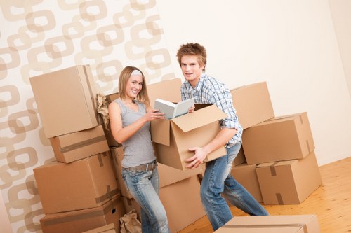 Residential furniture collection in an Uxbridge flat